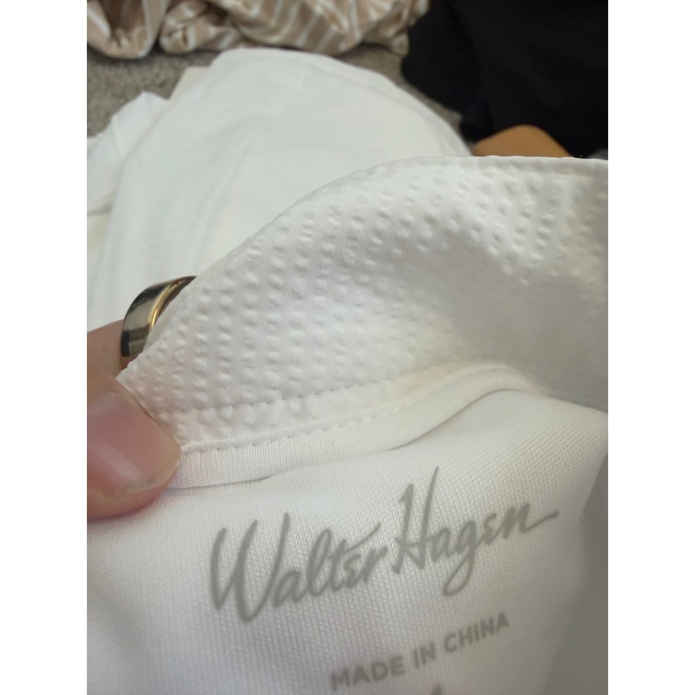 NWT Walter Hagen Seersucker Golf Shorts – White – Women's - size 4 - Picture 5 of 6